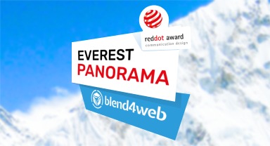 Blend4Web-Powered Project Won a Red Dot Award!