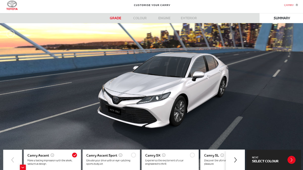 Toyota configurator japan