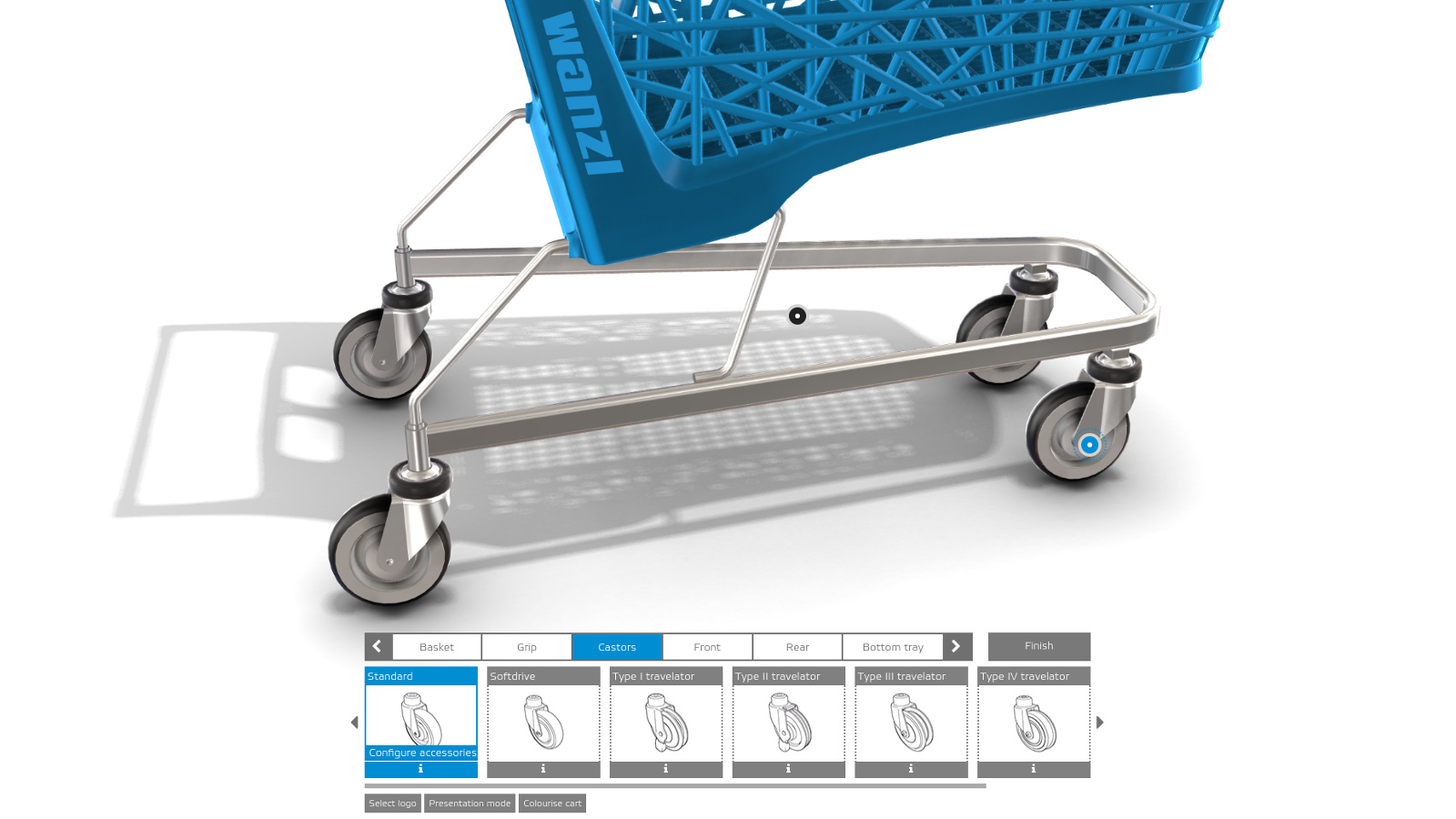 Wanzl's 3D Product Configurator preview 