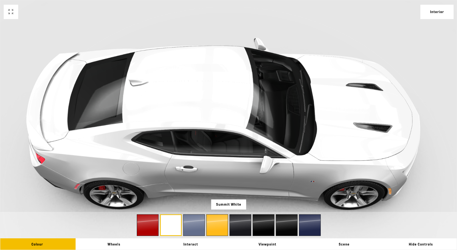 Chevrolet 3D Car Configurator preview 