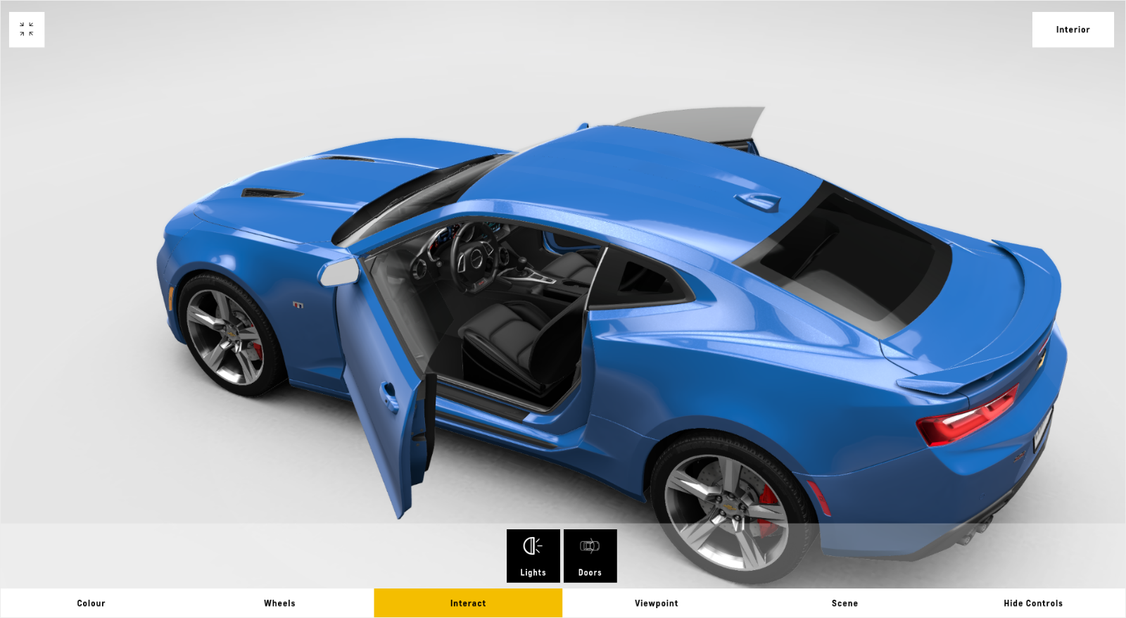 3D конфигуратор Chevrolet preview 