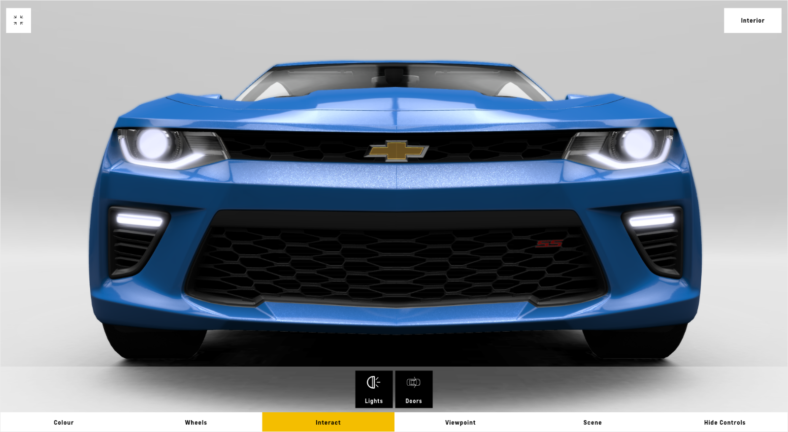 3D конфигуратор Chevrolet preview 