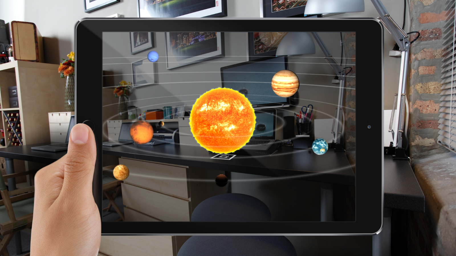 Solar System AR preview 