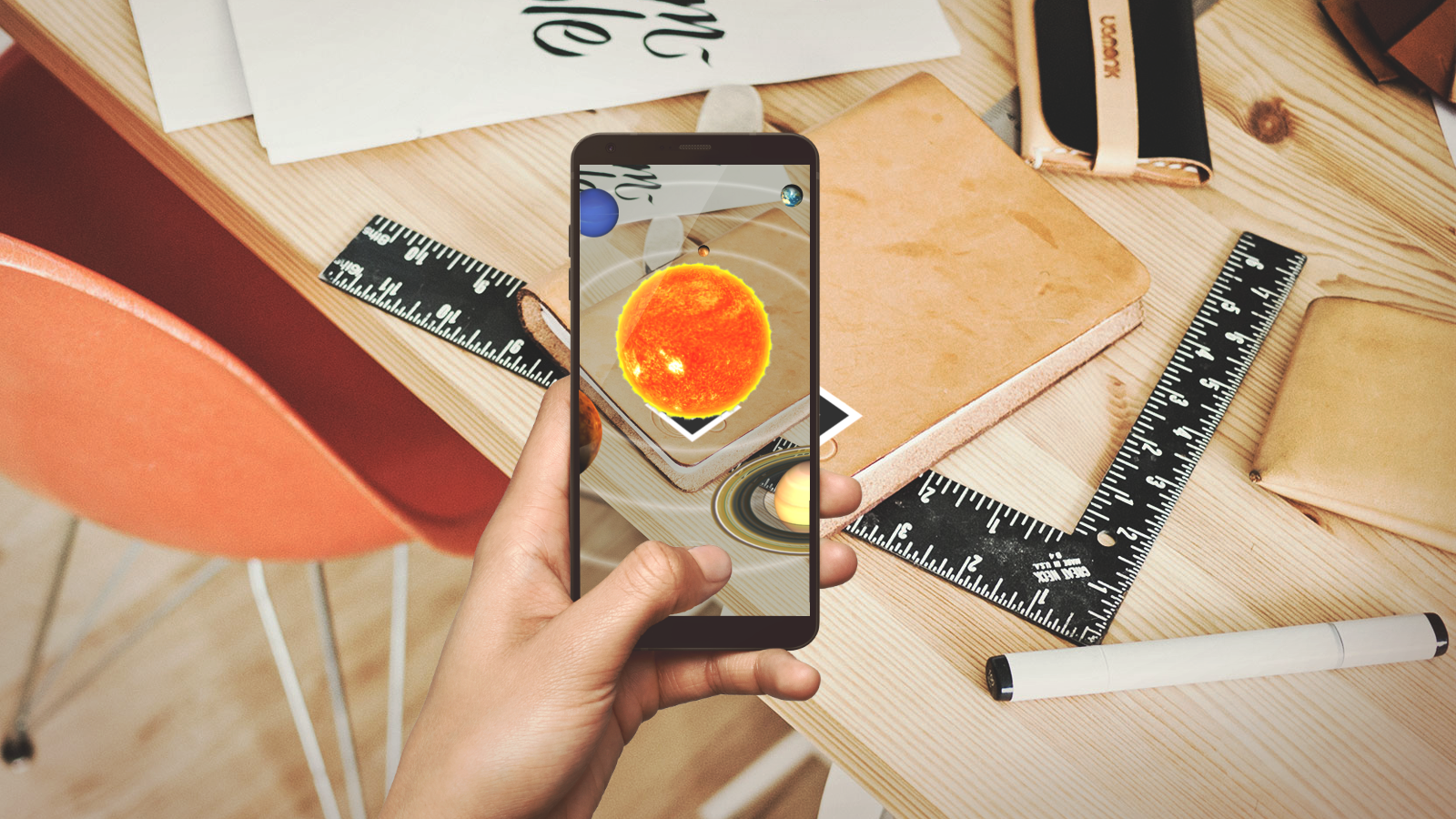 Solar System AR preview 