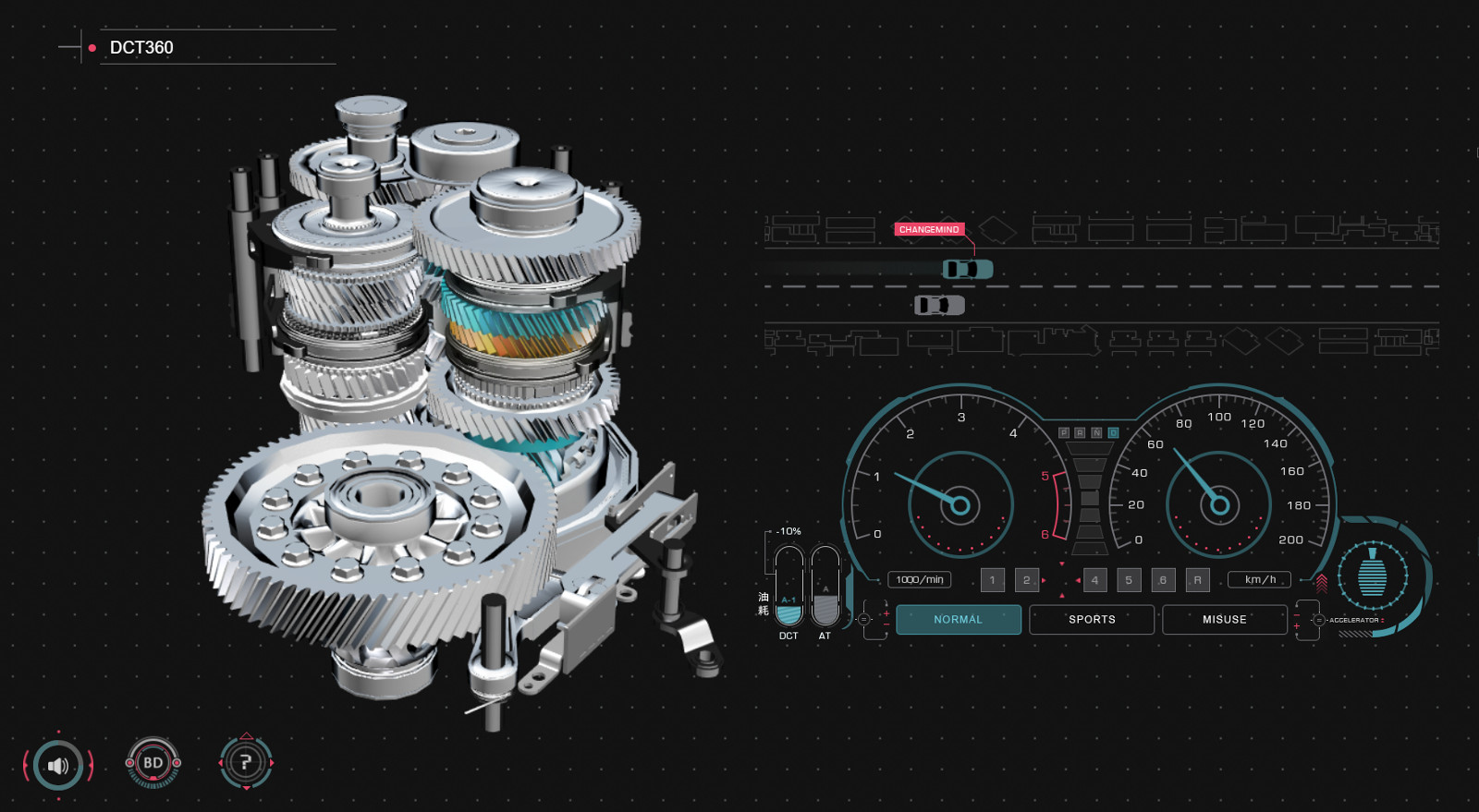 3D Car Transmission Presentation preview 