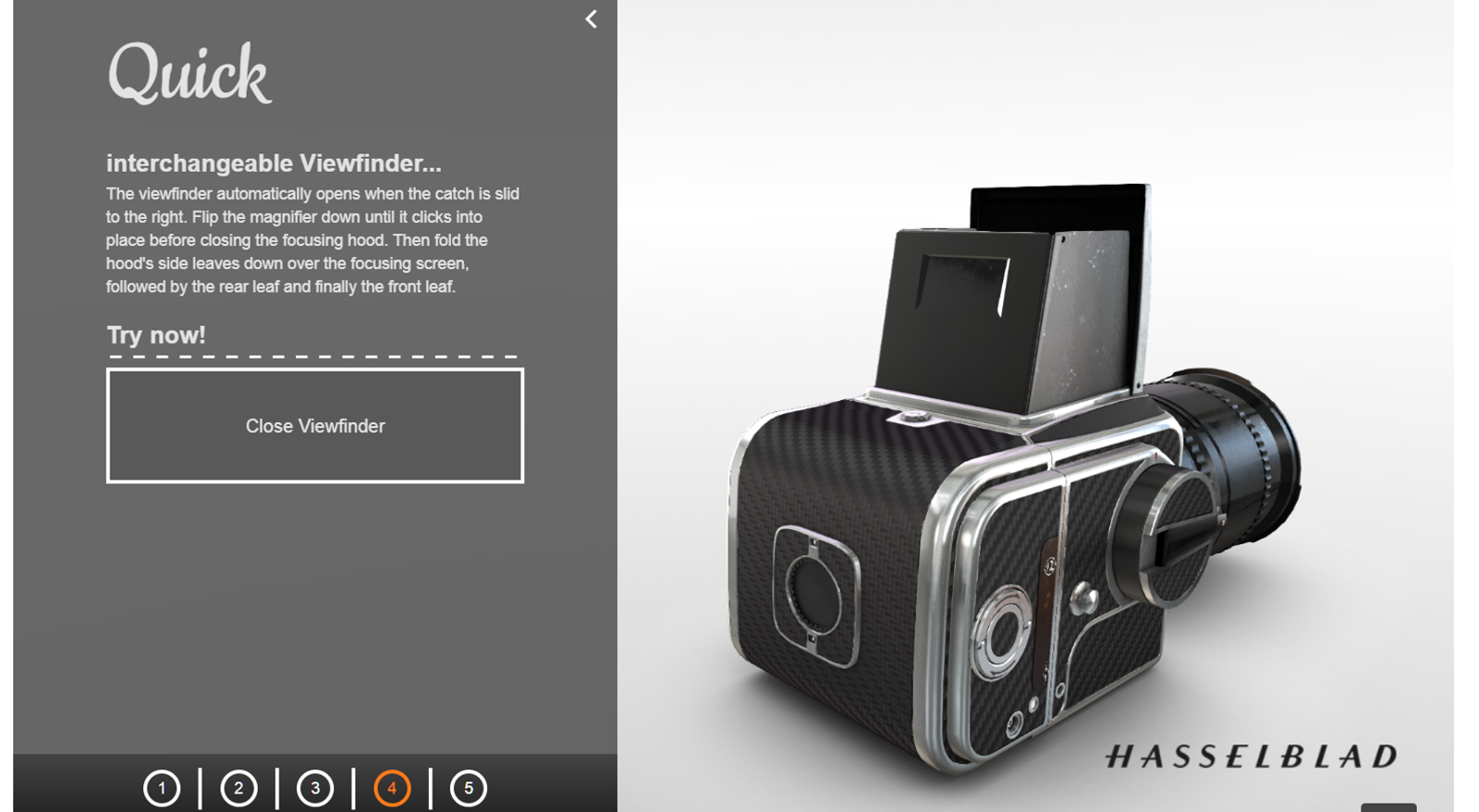 Hasselblad Camera 3D Presentation preview 