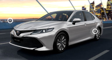 Toyota Camry 3D Configurator
