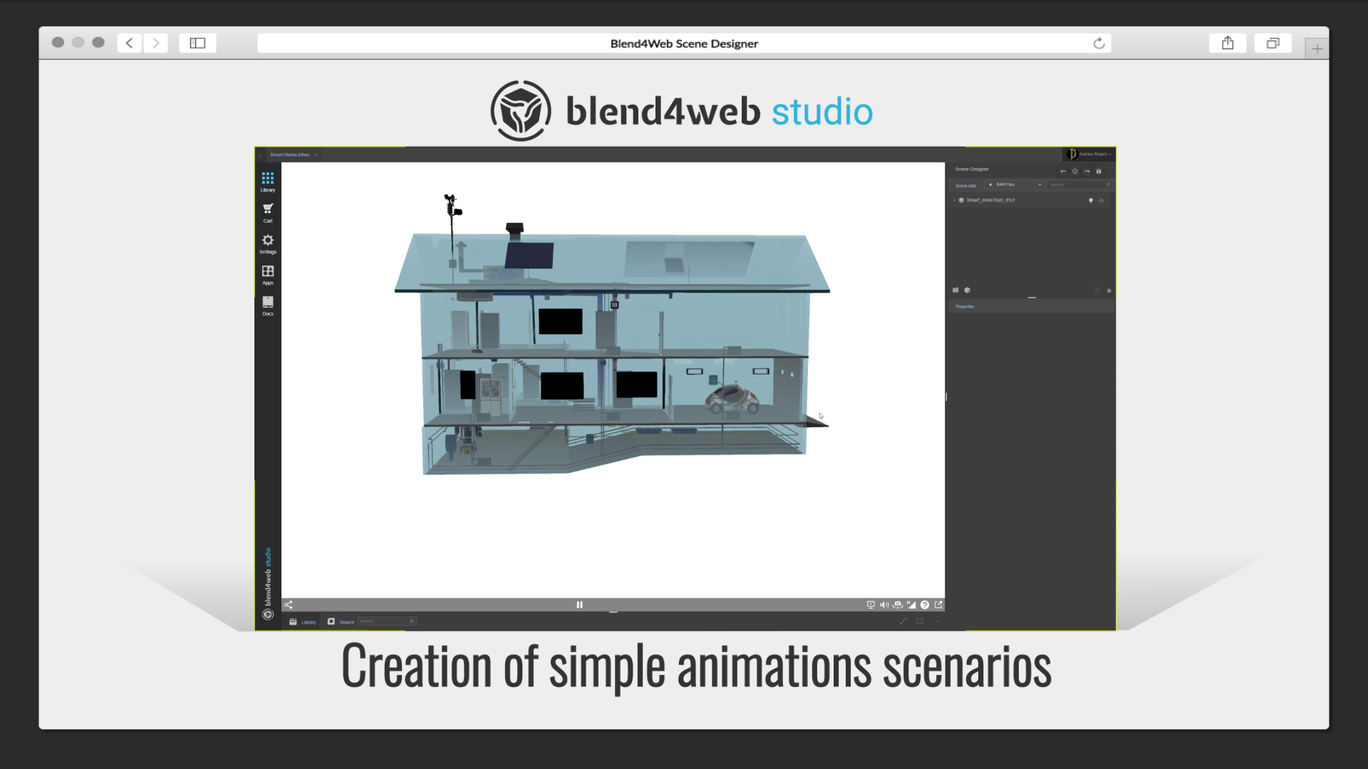 Creation of simple animation scenarios